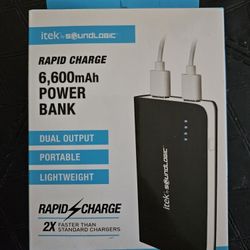 Rapid Charge Power Bank USB