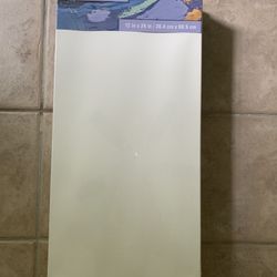 Brand new 12x24 inch rectangular canvases
