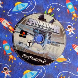 Showdown Legends Of Wrestling Sony PlayStation 2 PS2 Game Disc