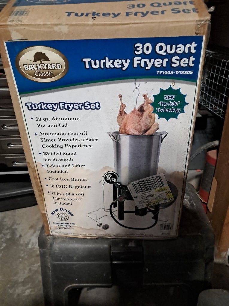 30 Qt Turkey Fryer