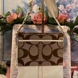 Coach Logo Crossbody Authentic