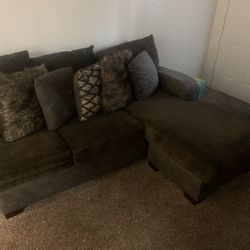 Brown Sectional Couch 