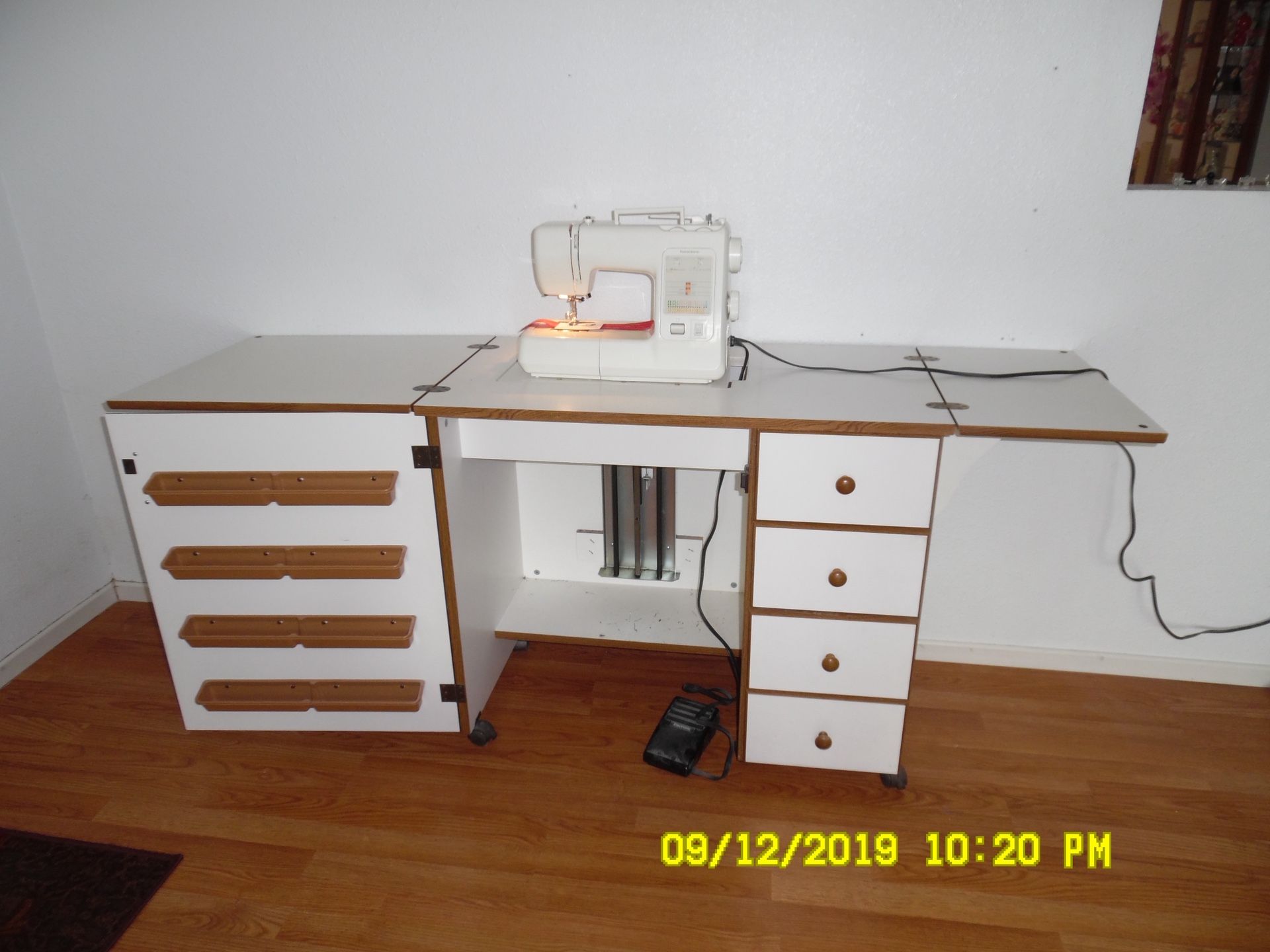 Sears  Kenmore Sewing Machine Station 