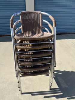 Restaurant Patio Chairs (6) $40 Each Chair