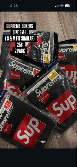 Supreme Boxers 2 pack
