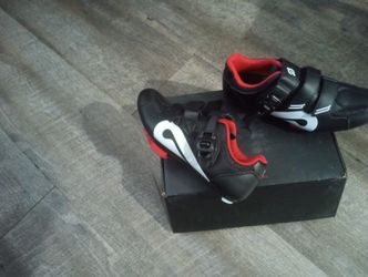 Bike.   Shoes.