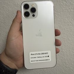 iPhone 12 Pro Max White - 128Gb / Unlocked