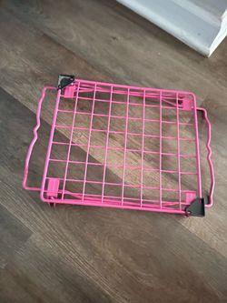 Pink locker organizer