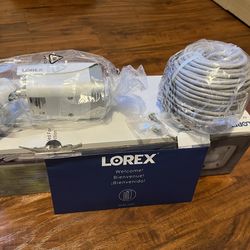 LorexE841CA-E4K ultra HD iP security bullet Camera color night vision