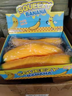 6 Big banana squishy  pick up only