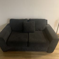 Grey/navy Couch (no Pets)