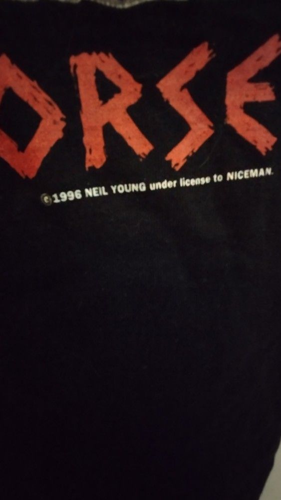 Neil Young with Crazy Horse Concert T shirt