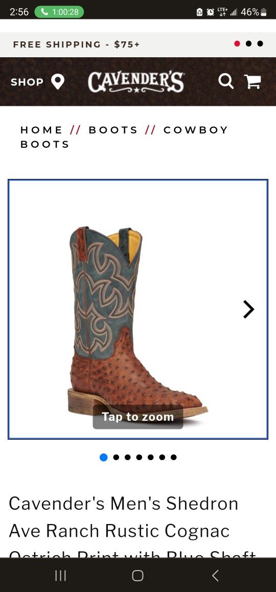 Cavender's men's shop cowboy boots