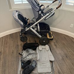 Uppababy Stroller And Bassinet