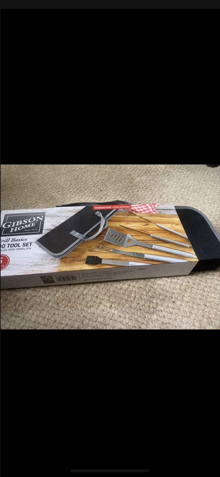 GIBSON BBQ GRILL SET