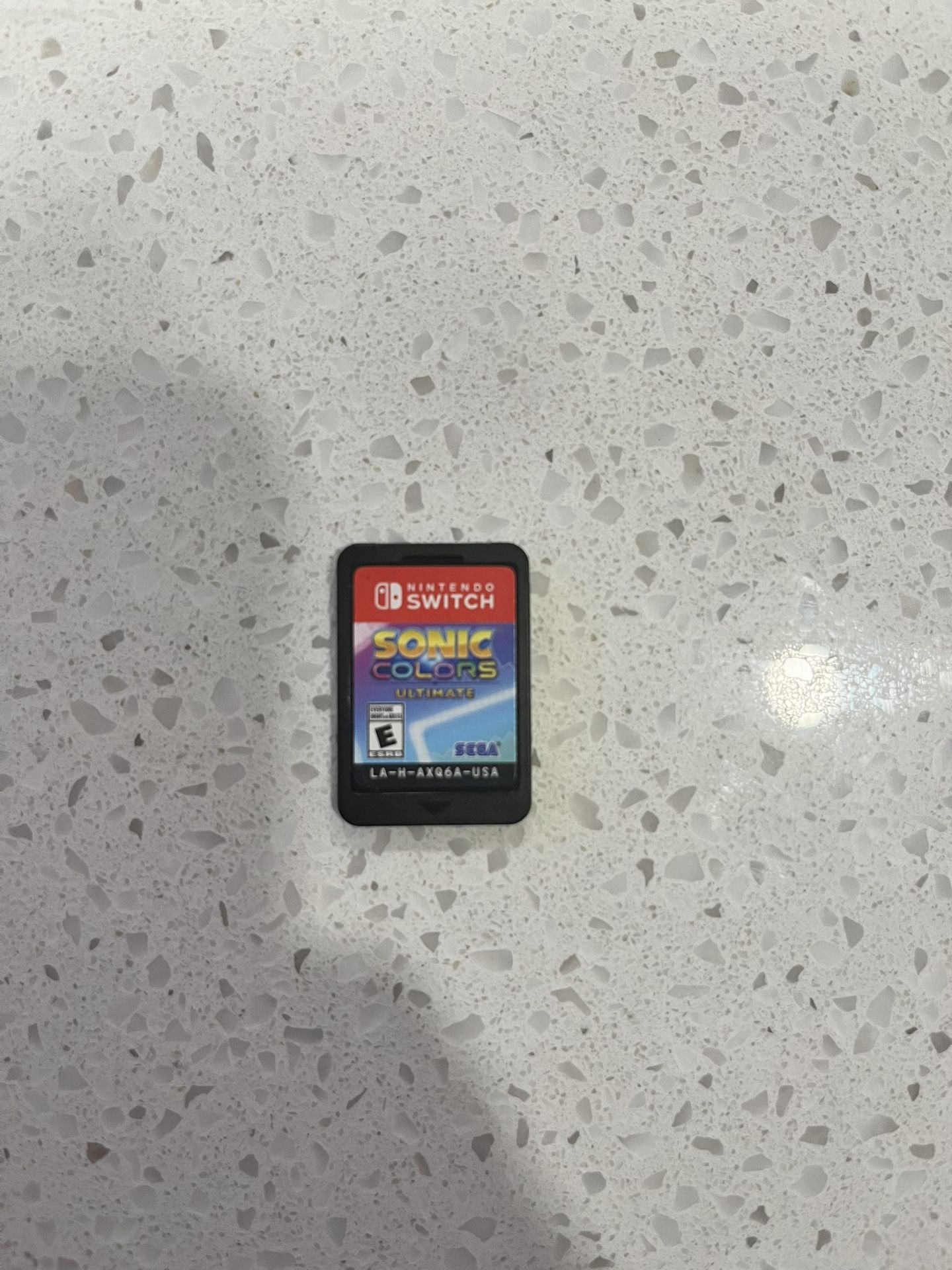 “Sonic Colors: Ultimate” Nintendo Switch Physical Game Cartridge