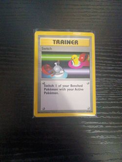 Pokemon Trainer Switch 95/102 Base Set