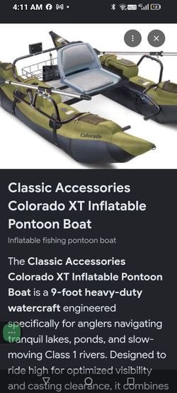 Classic Accessories Colorado XT Inflatable Pontoon Boat