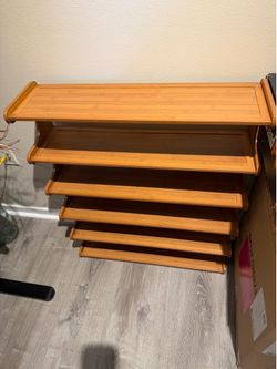 Brand new shoe shelves