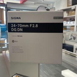 Sigma 24-70mm F2.8 For Sony 