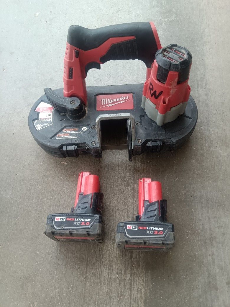 Milwaukee 12 Volt Mini Band Saw
