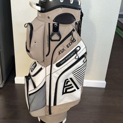 Ask Echo T-LOCK 14 Way Organizer Dividers Golf Quiet Cart Bag 