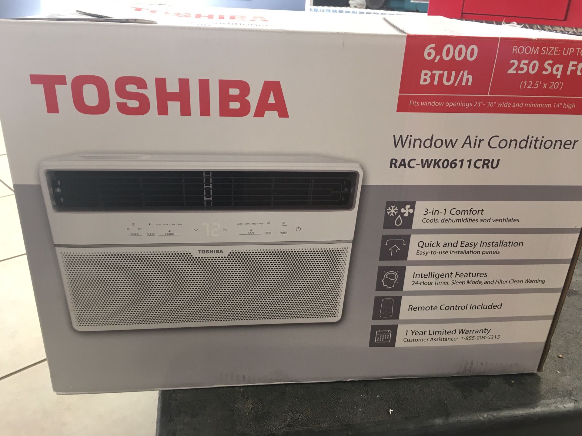 Toshiba window ac
