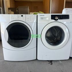 (Used normal wear) beautiful Samsung Washer And Kenmore Dryer(1 Year Warranty)