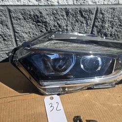 2019-2022 HONDA HR-V HEADLIGHT LH LEFT SIDE HALOGEN W/ LED OEM