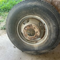 Spare Dually Rim For 2001 Chevy