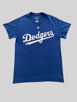 Los Angeles Dodgers Cody Bellinger majestic vintage jersey T shirt Size Small