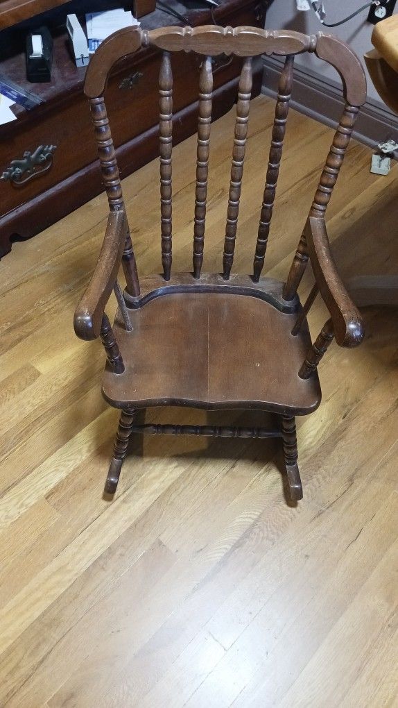 child's rocking chair