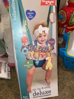 Infantino Go Gaga! Up Up And Away Deluxe Doorway Jumper