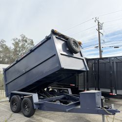 DUMP TRAILER REMOLQUE 8x12x4