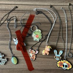 Jewelry Necklace Keychain Character Bundle