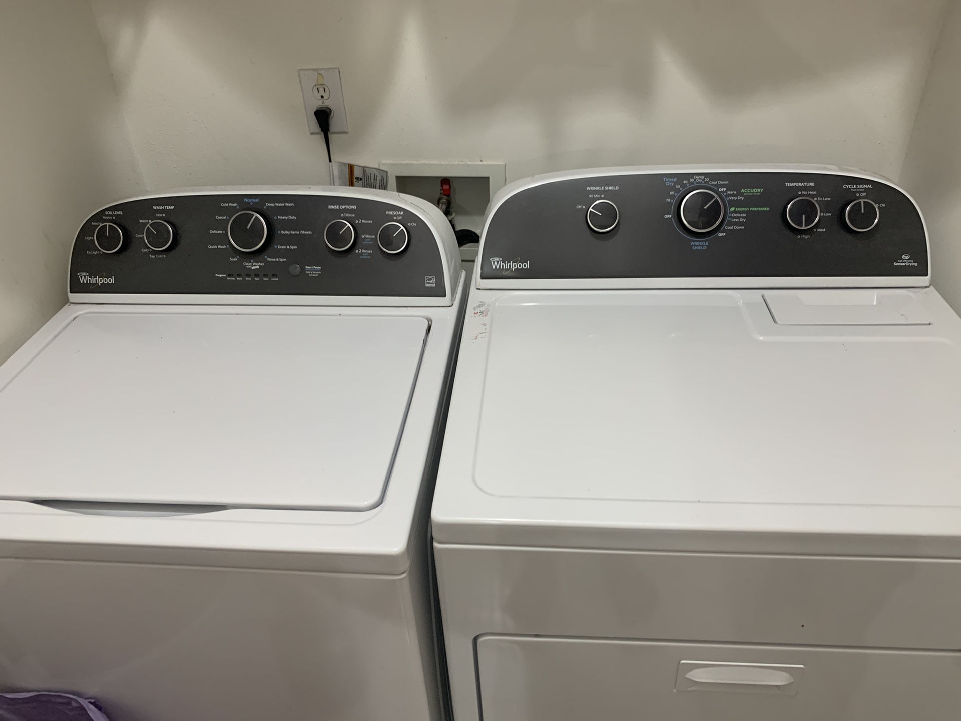 Washer and dry set for sale