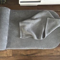 Large Grey Orthopedic Memory Foam Dog Bed 