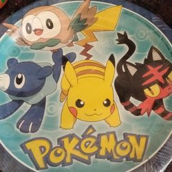 Pokemon Plates 