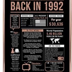 30th Birthday Decorations for Women - Rose Gold 30 Birthday Decor for Her，Happy Bday Banner Kits, Rosegold Balloons, Cake Topper, Foil Balloons and Sa