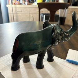 Blue Mountains Pottery Green Elephant
