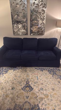 Denim/Navy Pier 1 Sofa