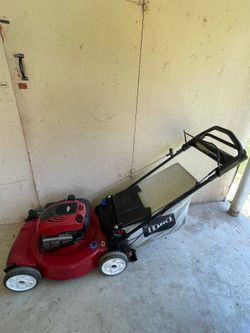 Toro lawnmower self propelled personal pace RWD