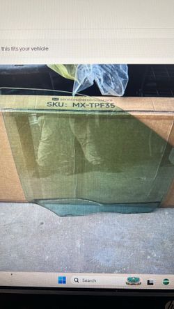 04-08 Ford F 150 Front Door Glass RH