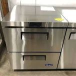 Atosa 27" 2-Drawer Undercounter Refrigerator (New), Your Fastest Way to Organize Cold Storage