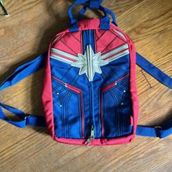 Disney Captain Marvel Reversible Backpack