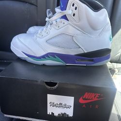 Air Jordan Grape 5s 