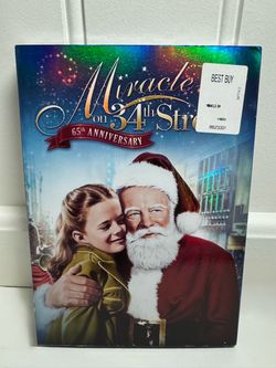 Miracle on 34th Street 2-Disc DVD - Brand New Sealed w/ Lenticular Slipcover