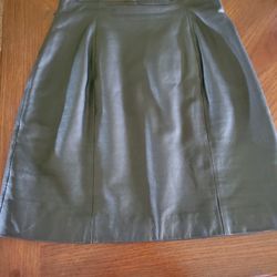 Wilson's Leather Black Skirt