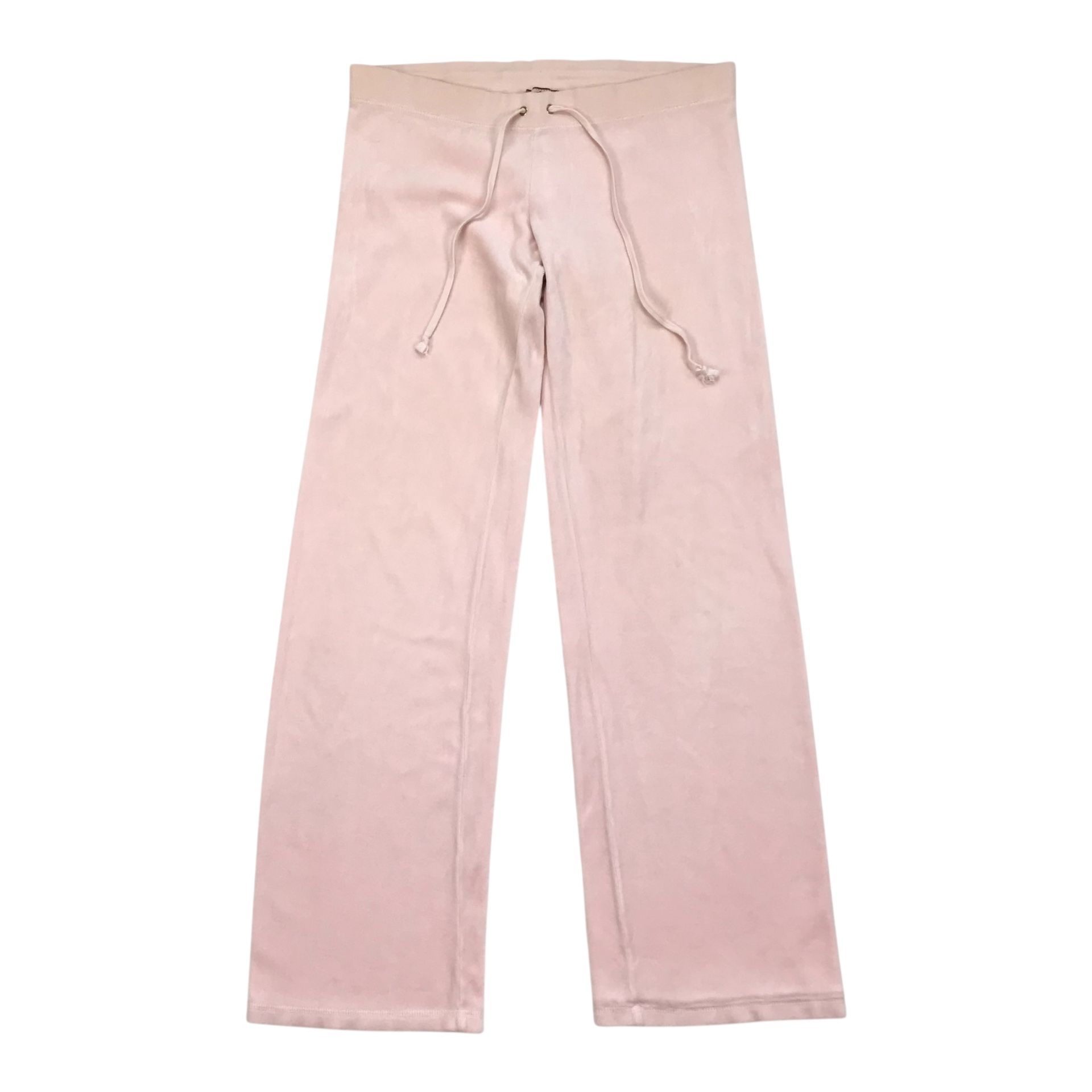 Juicy Couture Pants Small S Womens Pink Velour Joggers Sweatpants Baggy Vintage