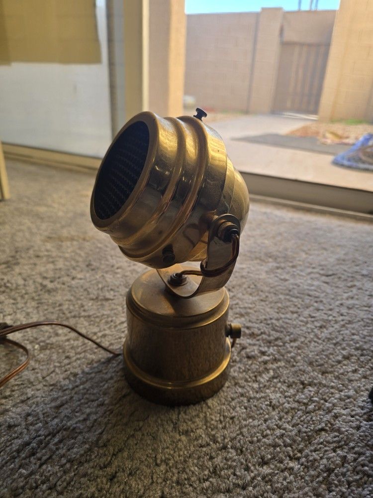 Midcentury Brass Spotlight